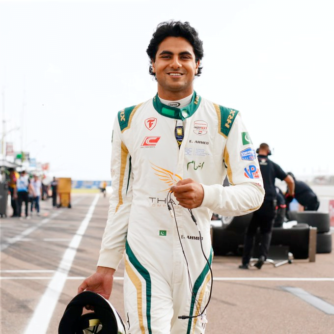 Enaam Ahmed, British-Pakistani racer, breaks several world records