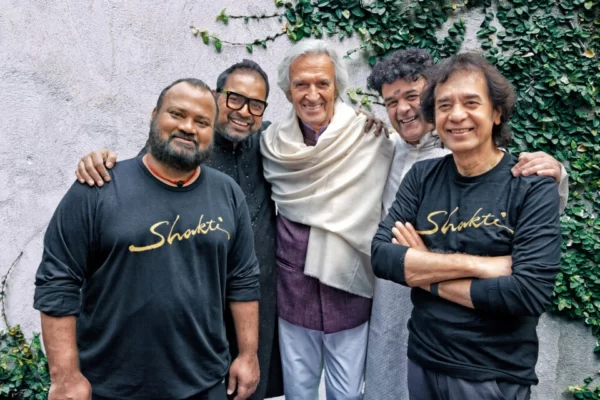 John McLaughlin, Zakir Hussain, Shankar Mahadevan, V. Selvaganesh, and Ganesh Rajagopalan