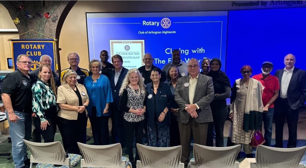 Arlington Highlands Rotary Club Hosts October Meeting at River Legacy, Celebrates Diversity