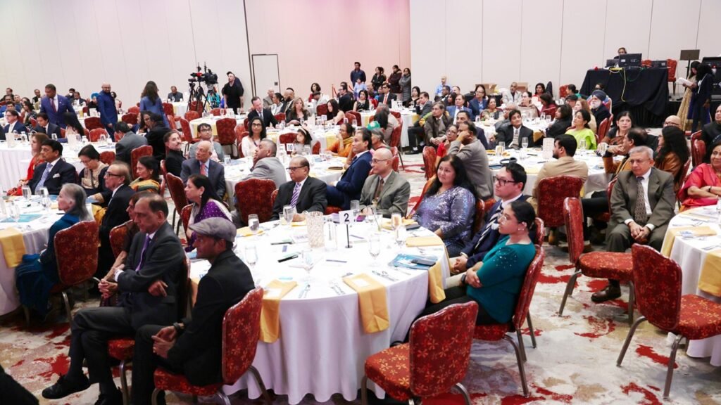 Attendees at The Indian American Medical Association, Illinois, Celebrates 44 Years with an Unforgettable Gala