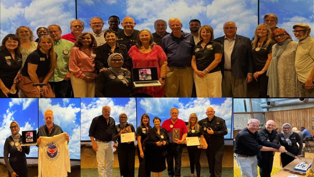 Indian American Dr. Shabana Parvez receives prestigious Paul Harris Fellow Award along with Jim Swann & Sue Welch